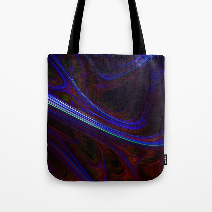 surreal futuristic abstract digital 3d fractal design art Tote Bag
