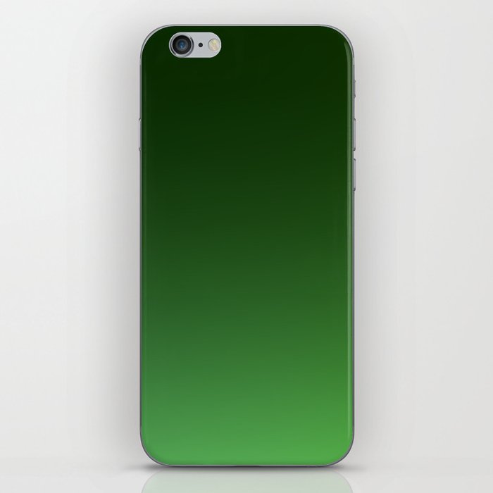 56 Green Gradient Background 220713 Minimalist Art Valourine Digital Design iPhone Skin