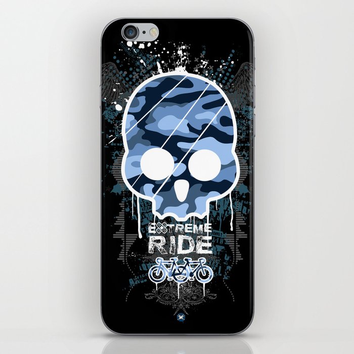Extreme ride iPhone Skin