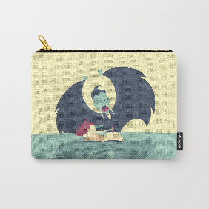 Vampire and Girl Carry-All Pouch