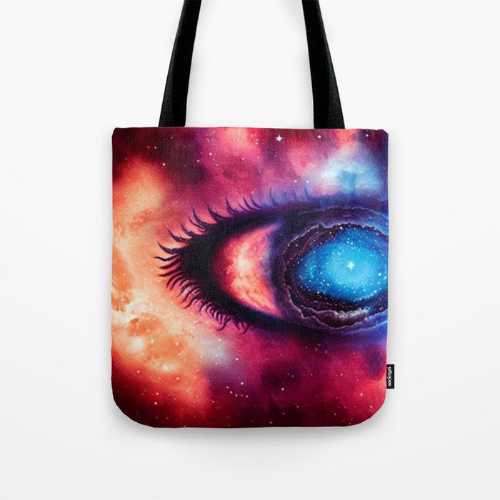 Ojo universo Tote Bag