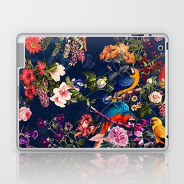 FLORAL AND BIRDS XII Laptop Skin