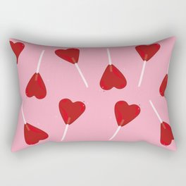  Heart Lollipop Rectangular Pillow