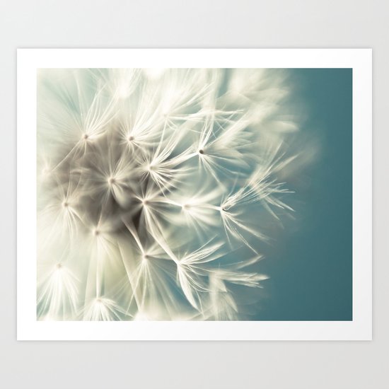 Blue Dandy Art Print