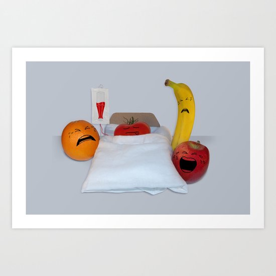 I'm Sorry He's A Vegetable Art Print