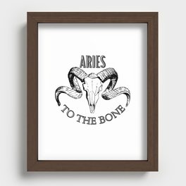 Aries to the Bone  Recessed Framed Print