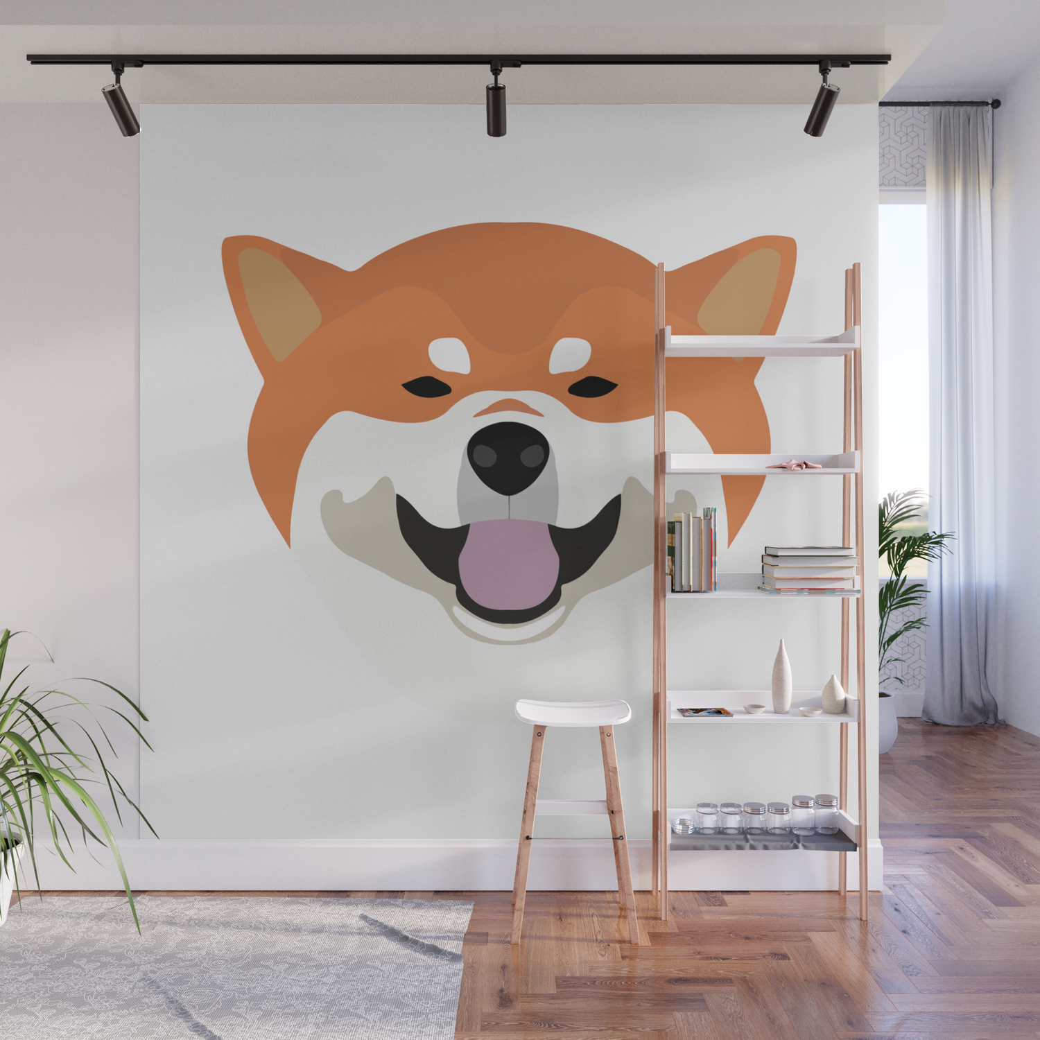 Shiba Inu Wall Art 2024 www.favors
