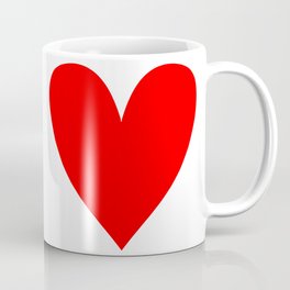 Red Heart Coffee Mug