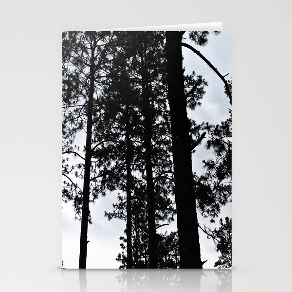 Dark Trees  Stationery Cards