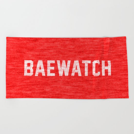 Baewatch Beach Towel
