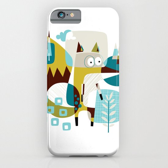 Fox in a box iPhone & iPod Case
