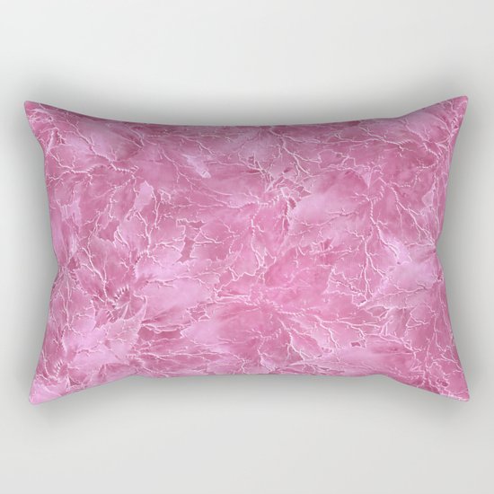 Frozen Leaves 22 Rectangular Pillow