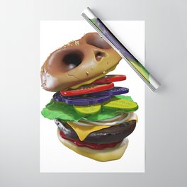 Death Burger Wrapping Paper