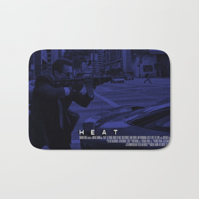 Movie Poster - Heat (De Niro) Bath Mat