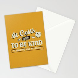 It Costs Nothing to Be Kind to yourself and to others | Art Print Stationery Card