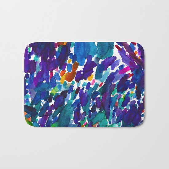 watercolor color study vol 1 Bath Mat