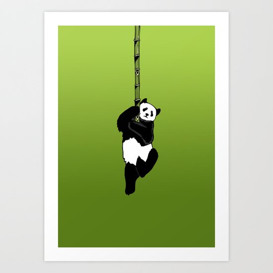 Save the Panda Art Print
