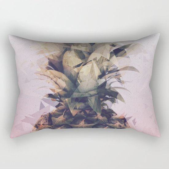 Defragmented Pineapple Rectangular Pillow
