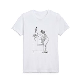 Ancient Greek Vanity Kids T Shirt
