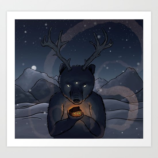 Spirit of the Forest Art Print