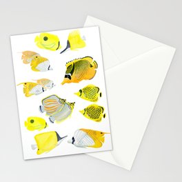 Butterflyfish Stationery Card