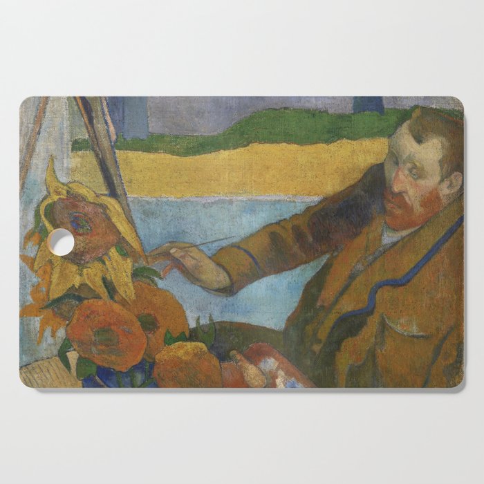 Painter of Sunflowers Cutting Board