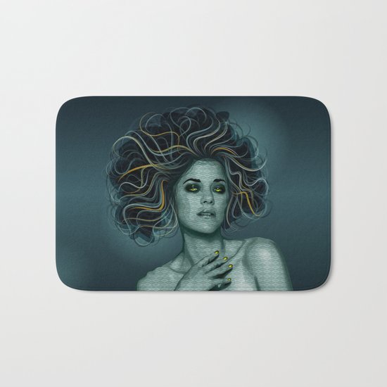 Gorgon Medusa Bath Mat