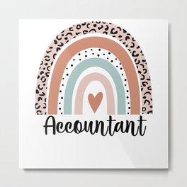 Accountant Rainbow Leopard Accounting Life Cpa Fun Metal Print | Accountant, Accountantteam, Accountantheart, Graphicdesign, Funnyaccountant, Accountantrainbow, Proudaccountant, Accountantfunny, Accountantsquad, Accountantgift 