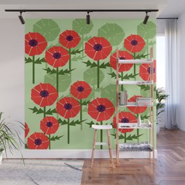 Poppies Contempo Wall Mural
