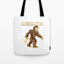 Gassquatch Design For Wifes Of Hairy Men design Tote Bag