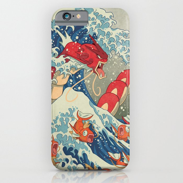 the great red wave i iphone case