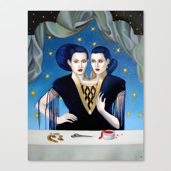 Daughters of Maternal Impression Canvas Print