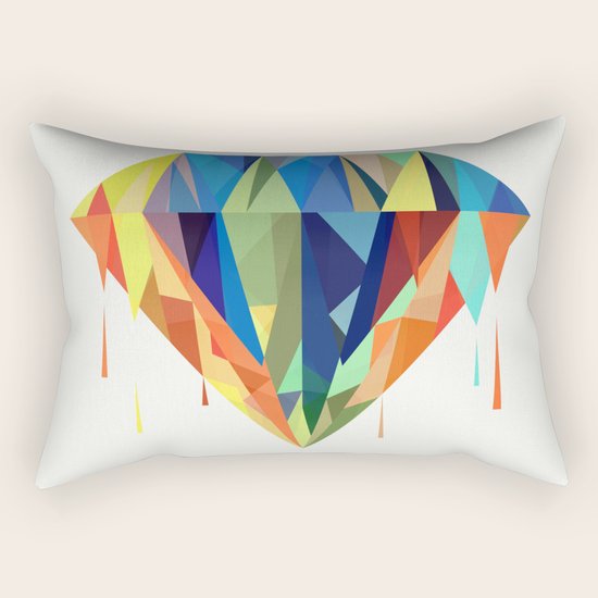 Diamond Rectangular Pillow