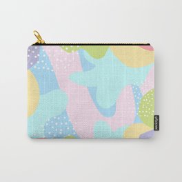 Pastel Colour Abstract Pattern Carry-All Pouch