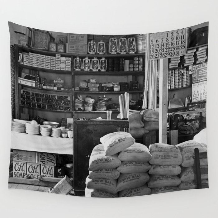 Wall tapestry in outlet store