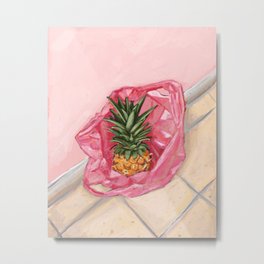 pineapple Metal Print