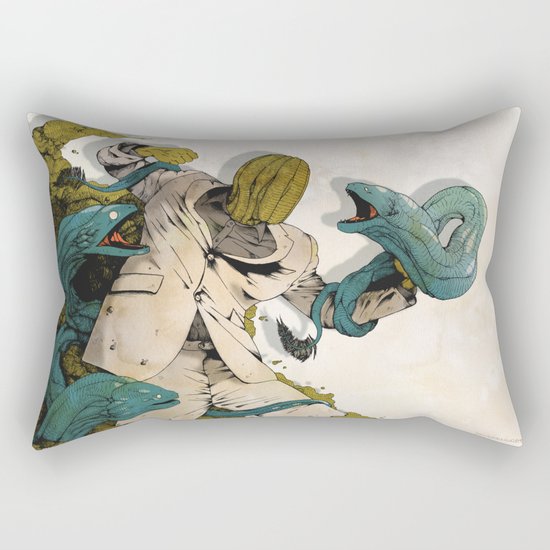 Murènes de Combat 2016 Rectangular Pillow