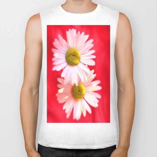 Lets Stick Together RED Biker Tank