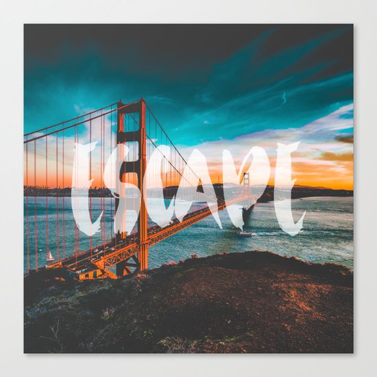 ESCAPE San Francisco Canvas Print