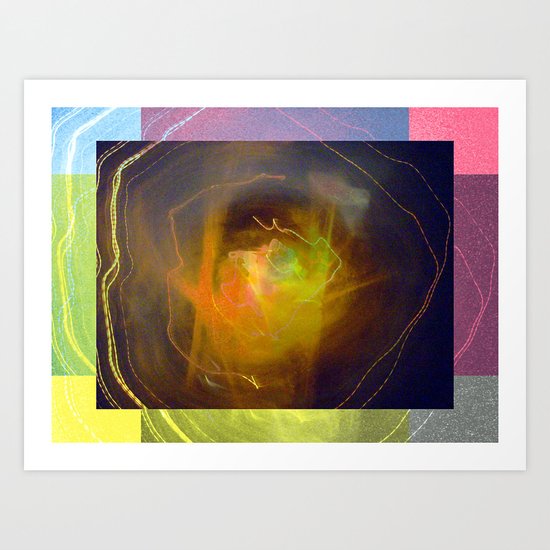 Monday 7 January 2013: "...What goes up must..." Art Print