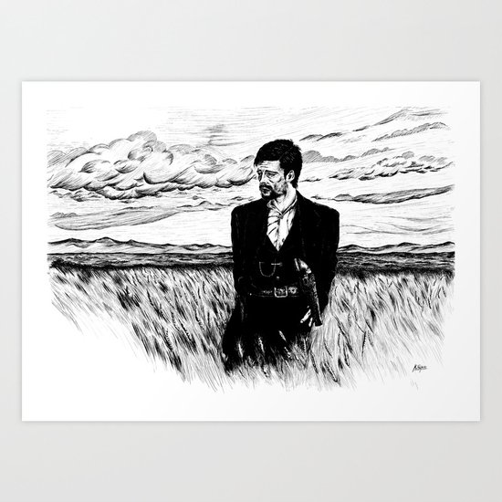 Jesse James Art Print
