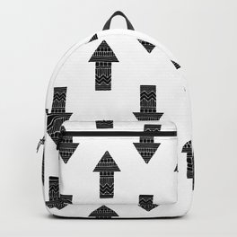 Up and down Backpack | Digital, Cursor, Concept, Hand Drawn, Arrow, Acrylic, Contemporary, Down, Graphicdesign, Ink 