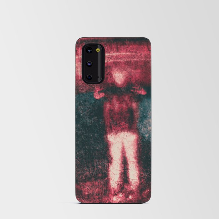 The Abduction - red Android Card Case