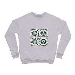 Green tiles Crewneck Sweatshirt