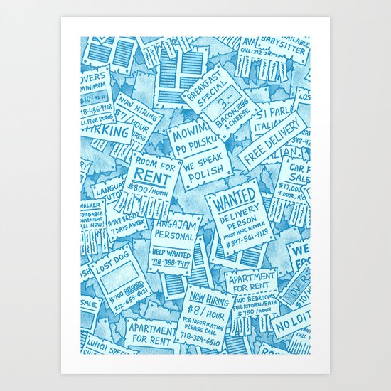 Flyers Art Print
