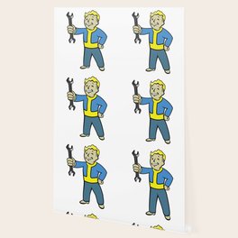 Vault Boy Wallpaper For Any Decor Style Society6