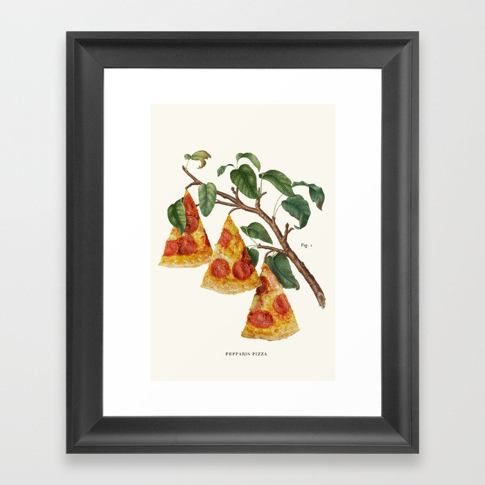 Pizza Plant Framed Art Print