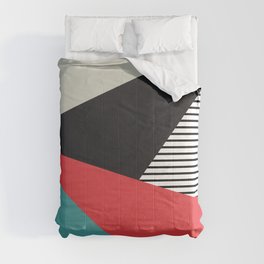 Abstract geometric decoration Comforter