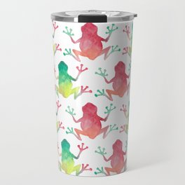 Watercolour Rainforest Frog Travel Mug