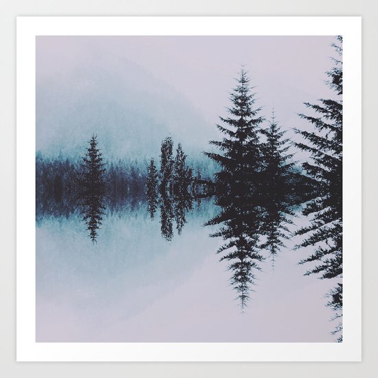 Pale world Art Print
